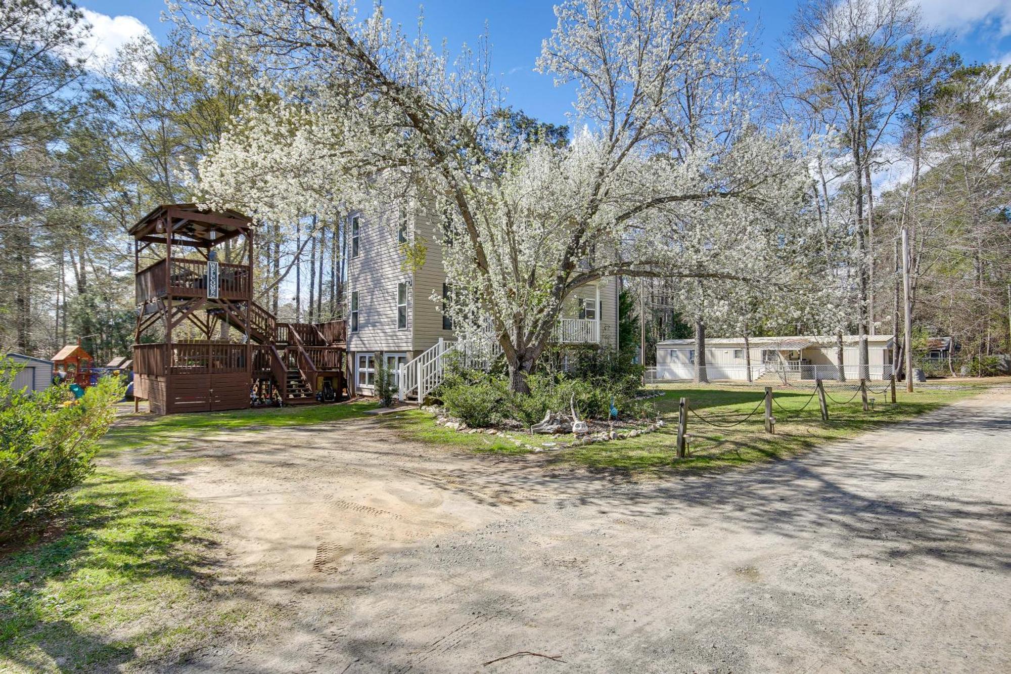 Pet-Friendly Lakehouse View Tower And Fire Pit! Lake Murray Shores Eksteriør bilde